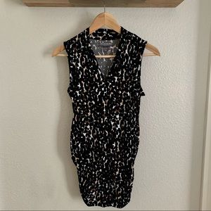 A Pea In The Pod Stretchy Ruched Tank Top XS